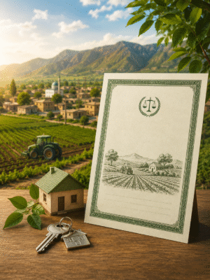 چگونه برای زمین کشاورزی سند بگیریم؟